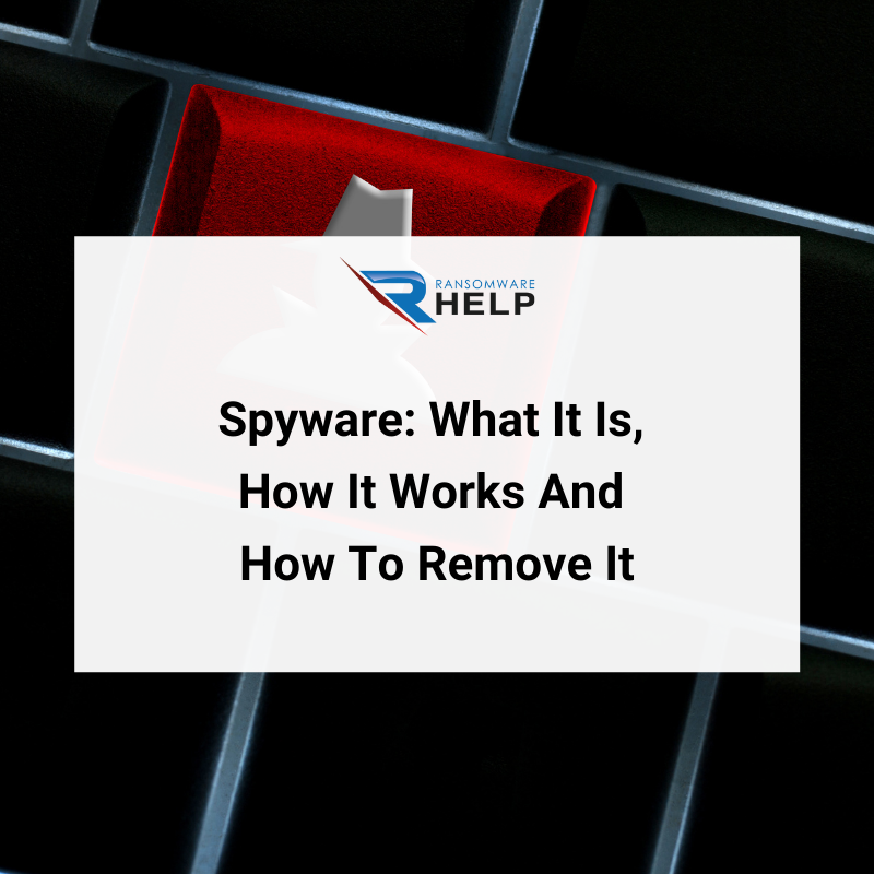Spyware: What It Is, How It Works And How To Remove It HelpRansomware