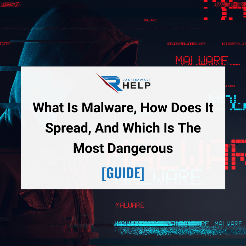 What Is Malware, How Does It Spread, And Which Is The Most Dangerous GUIDE HelpRansomware
