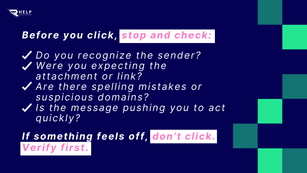 signs of a suspicious email