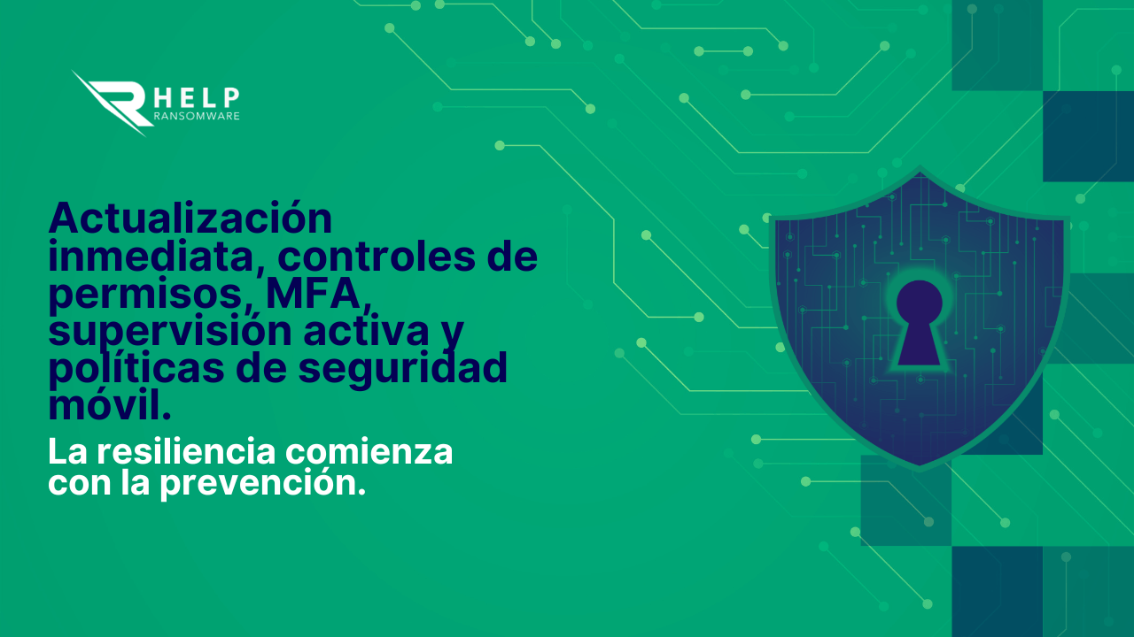 Medidas urgentes HelpRansomware