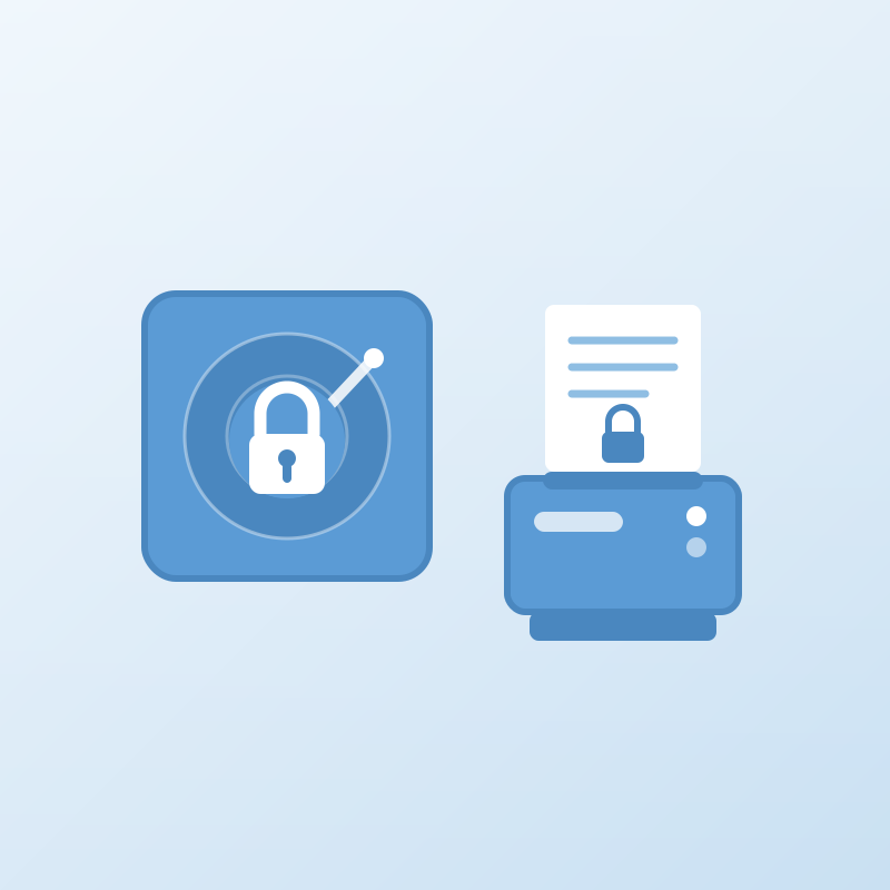 BitLocker locked disk and printer ransom note - HELPRANSOMWARE