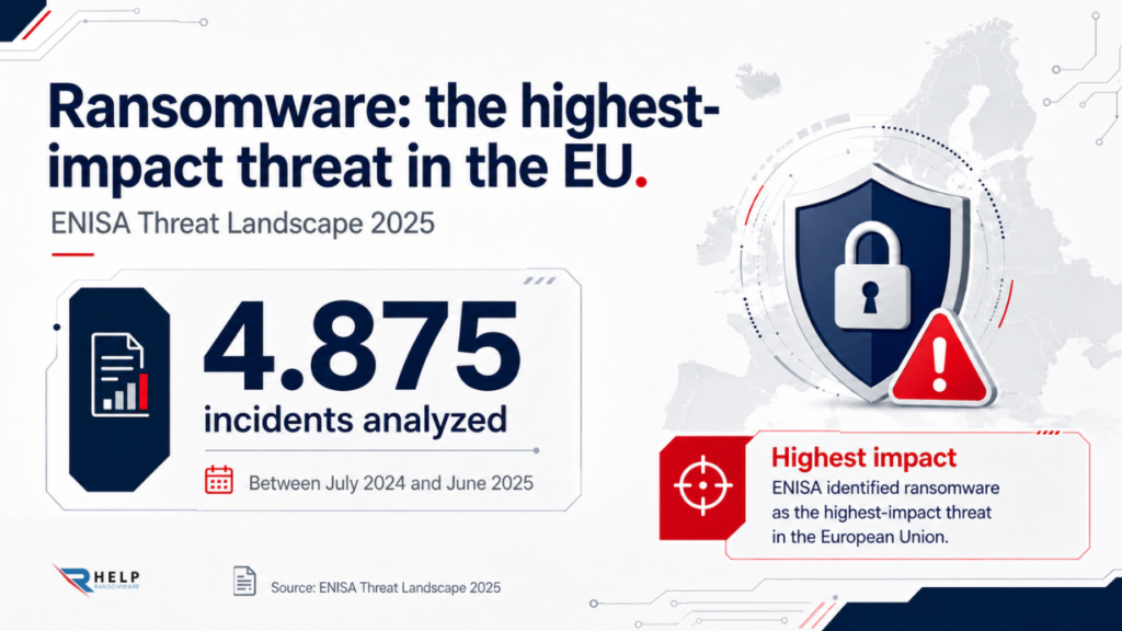Ransomware highest-impact EU Helpransomware